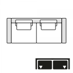 Be spirit sectional phil 3 arms